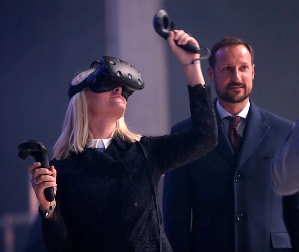  Crown Prince Haakon of Norway and Crown Princess Mette-Marit of Norway attended the opening of Oslo Innovation Week 2016