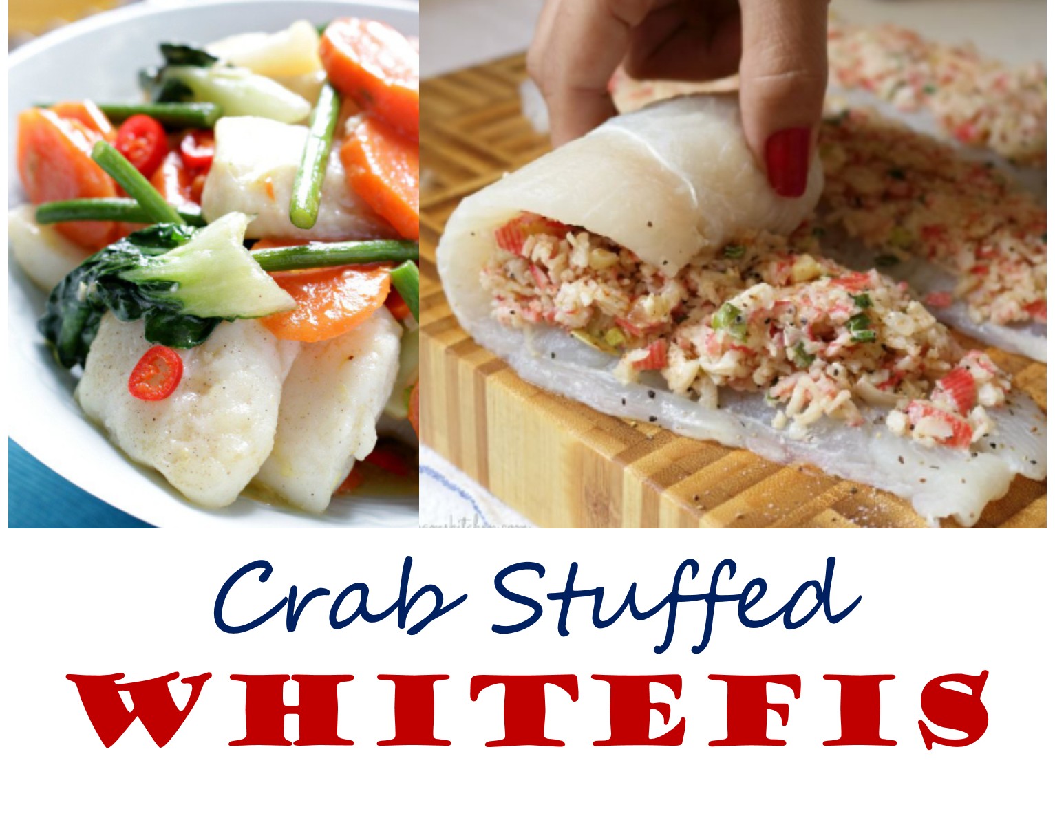 1021 Reviews THE BEST EVER Recipes >> Crab Stuffed Whitefish .