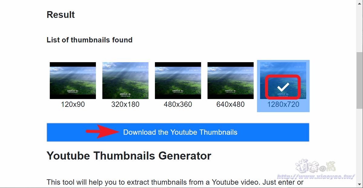 YTubeTool 下載YouTube影片的標題、描述、標籤和縮圖