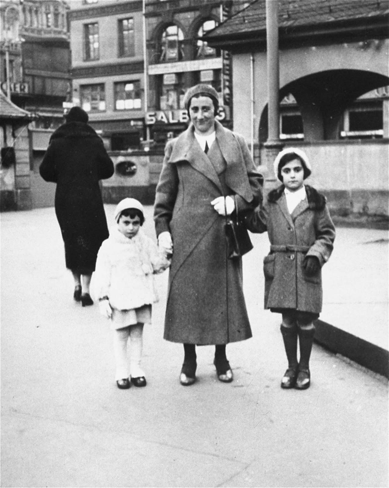 La famille Frank à Francfort, Allemagne, 1933
