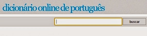 Dicionário online de português