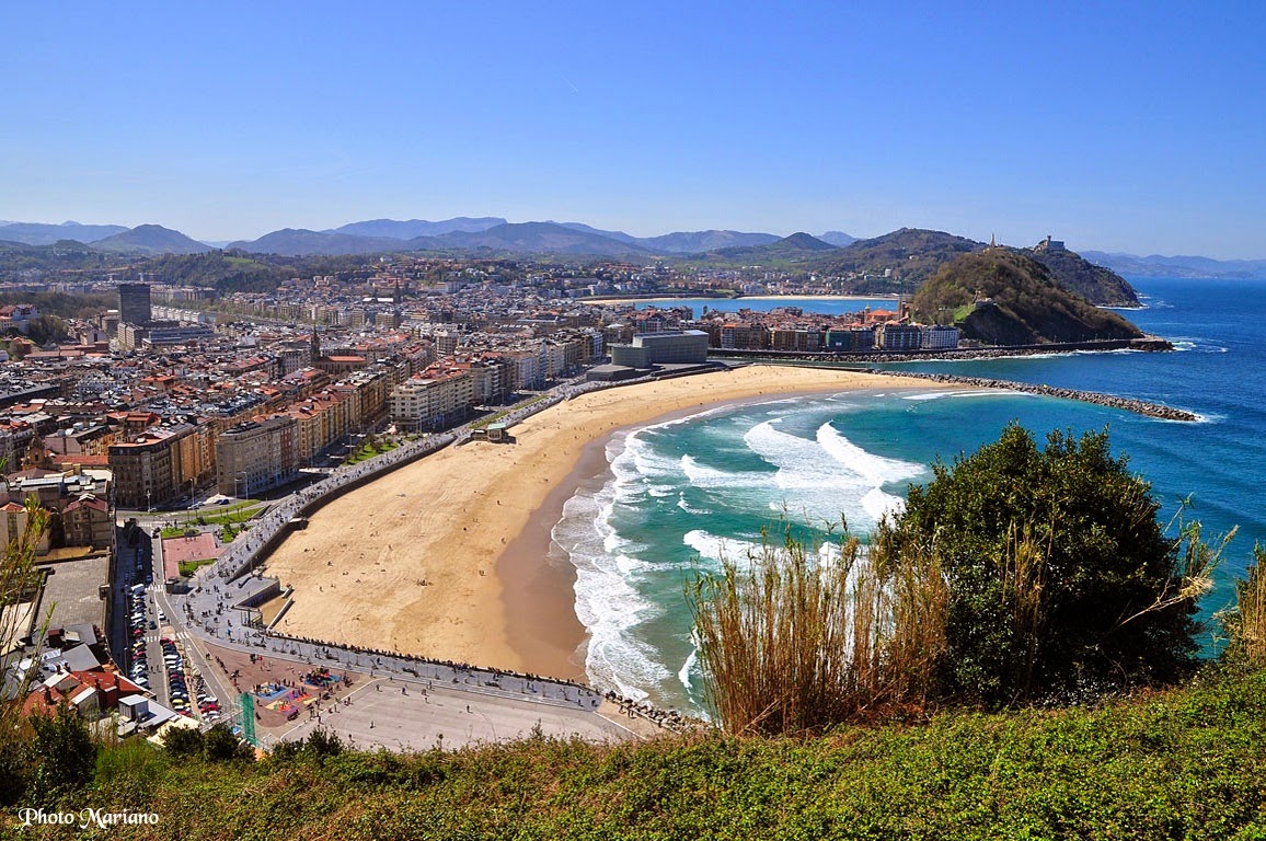 Road To New World : The best 3 views of St Sebastian , Spain