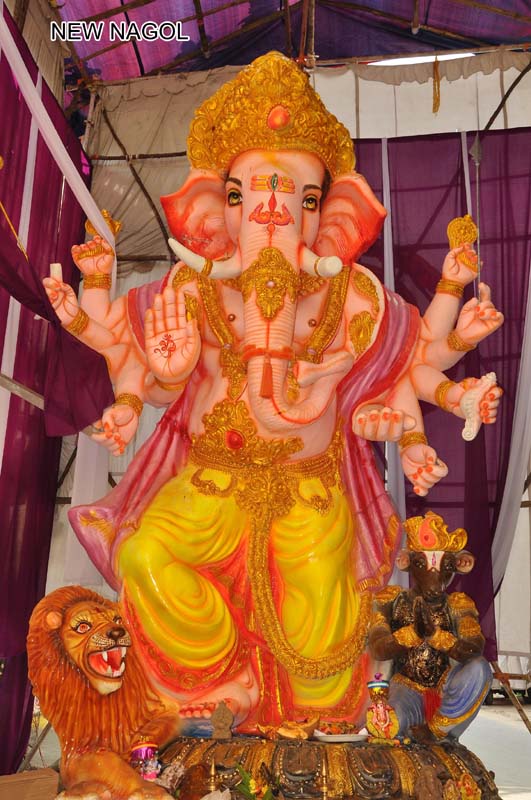 My Ganesha Collection: On Lion