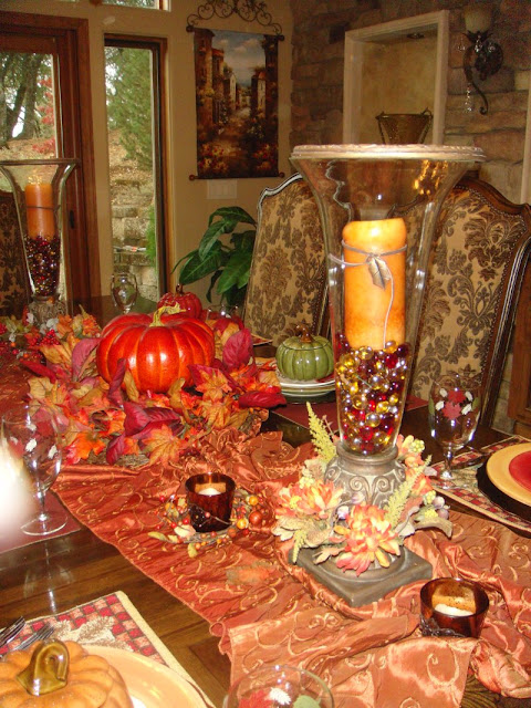 Pumpkin theme Table | Life and Linda