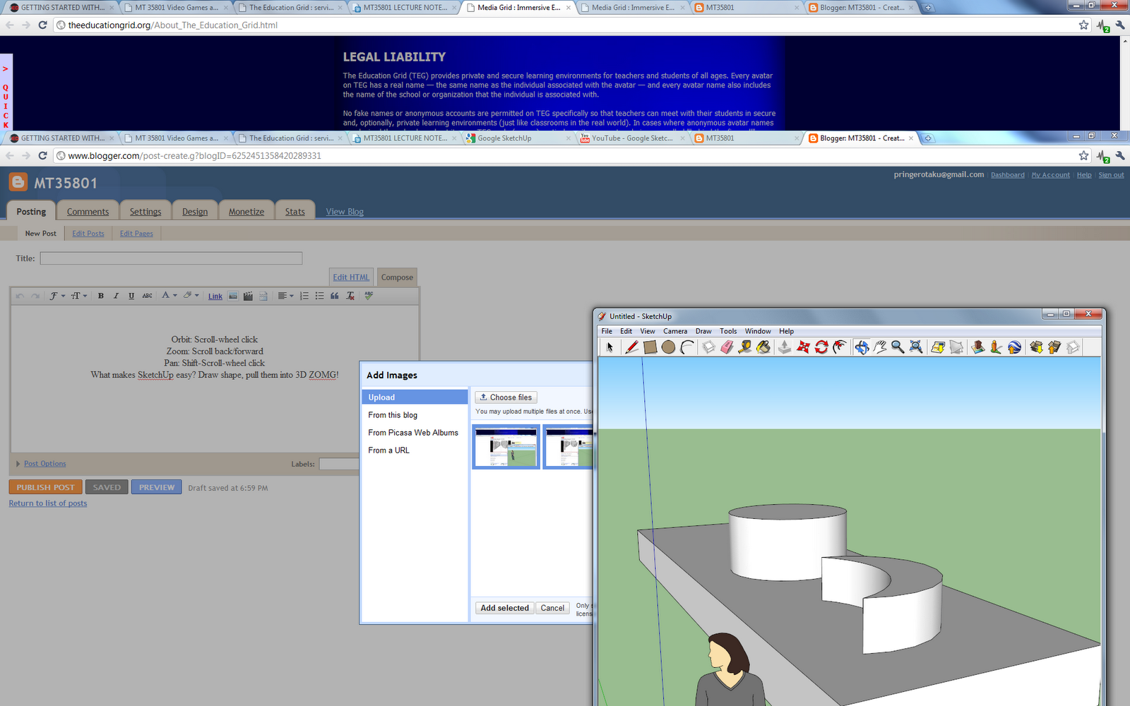 Sketchup homework picture