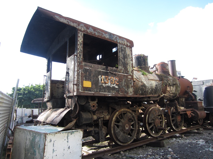 Cuban Cigars, Culture & Lifestyle Train Junkyard (Havana) Nov.2012