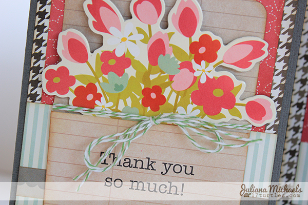 Front Porch Thank You Card by Juliana Michaels detail