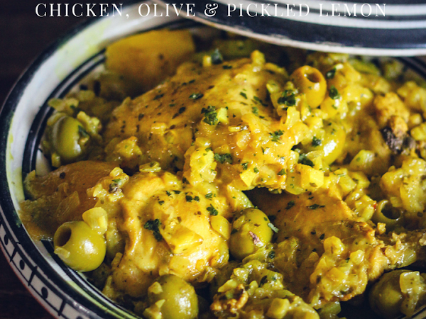 Chicken Olive and Preserved Lemon Tagine 