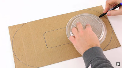 Cách chế vô-lăng bằng bìa carton để chơi game đua xe Cách chế vô-lăng bằng bìa carton để chơi game đua xe