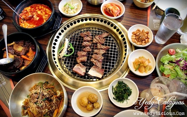 Korean Feast at Sariwon Korean Barbecue