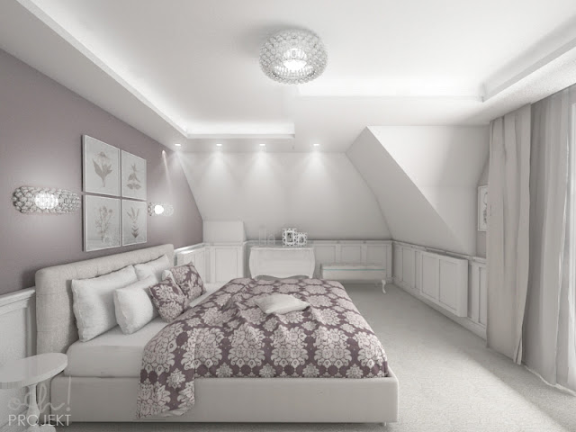 sypialnia na poddaszu w stylu shabby chic sypialnia na poddaszu w stylu shabby chic