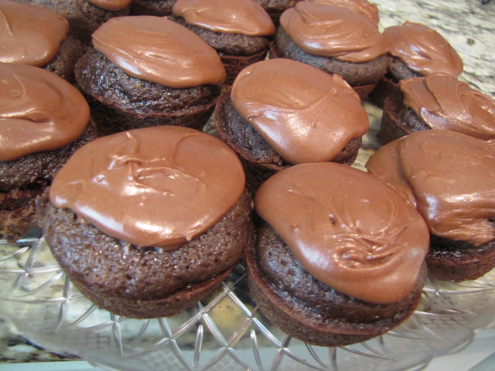 EatYourHeartOut Texas Sheet Cake Cupcakes