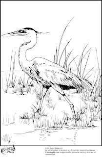 stork coloring pages