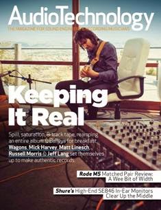 AudioTechnology. The magazine for sound engineers & recording musicians 14 - June 2014 | ISSN 1440-2432 | CBR 96 dpi | Bimestrale | Professionisti | Audio Recording | Tecnologia | Broadcast
Since 1998 AudioTechnology Magazine has been one of the world’s best magazines for sound engineers and recording musicians. Published bi-monthly, AudioTechnology Magazine serves up a reliably stimulating mix of news, interviews with professional engineers and producers, inspiring tutorials, and authoritative product reviews penned by industry pros. Whether your principal speciality is in Live, Recording/Music Production, Post or Broadcast you’ll get a real kick out of this wonderfully presented, lovingly-written publication.