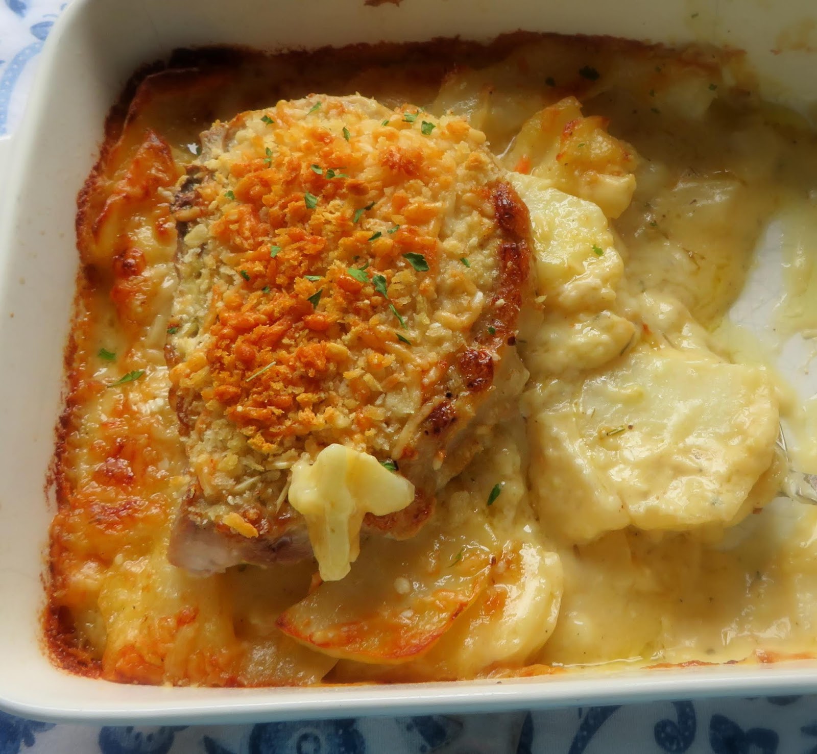 Devilled Pork Chops with Scalloped Potatoes The English Kitchen