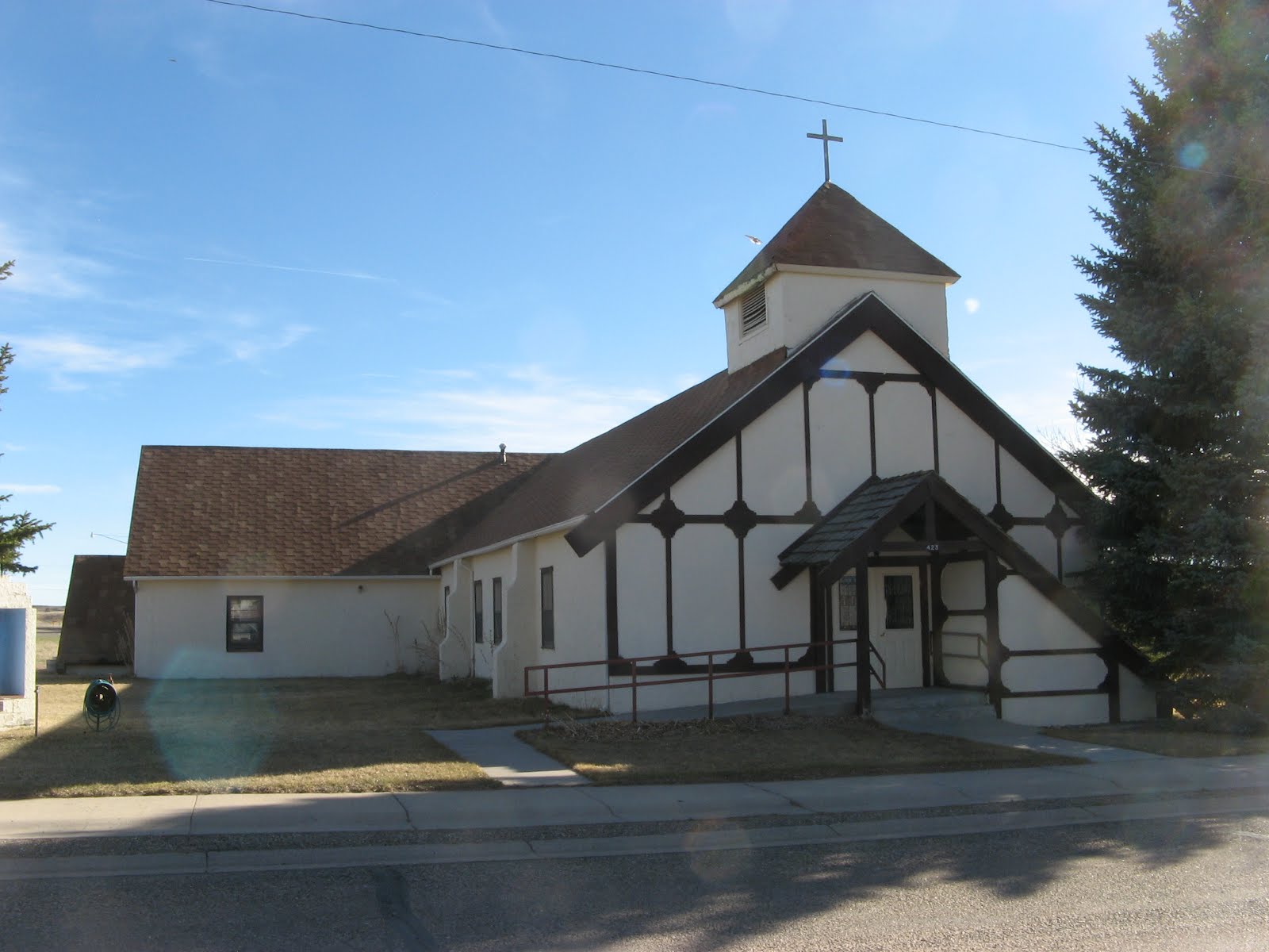 Churches of the West Our Lady of Lourdes Catholic Church, Glendo Wyoming