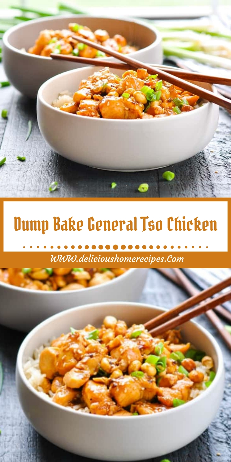 Dump Bake General Tso Chicken Dump Bake General Tso Chicken