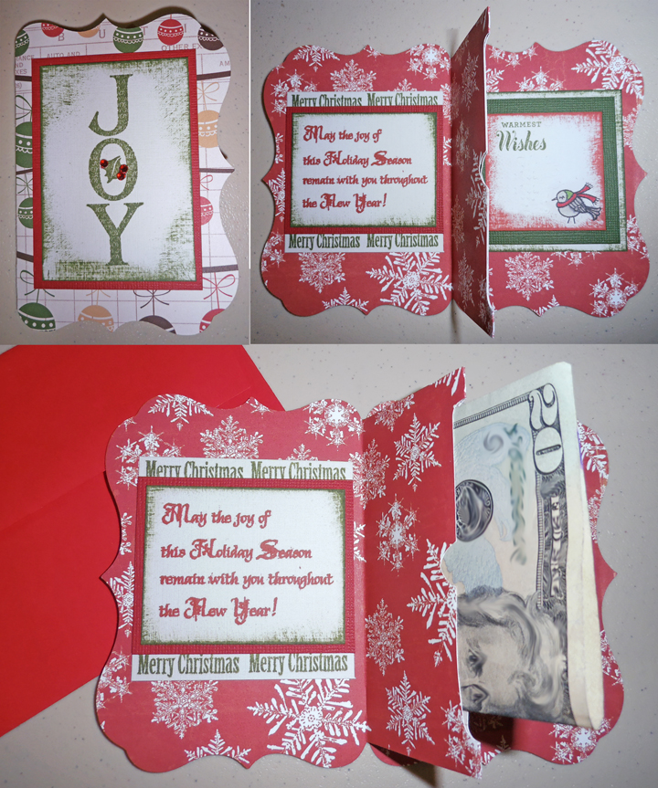 Scrappin' Nana: Christmas Money Card