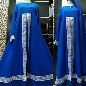 gamis syar'i pesta cantik gamis syar'i pesta cantik