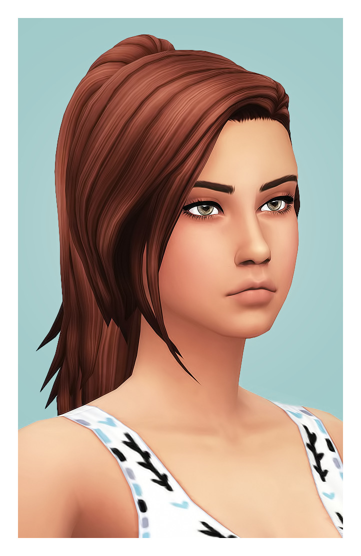 Sims 4 hair pinterest