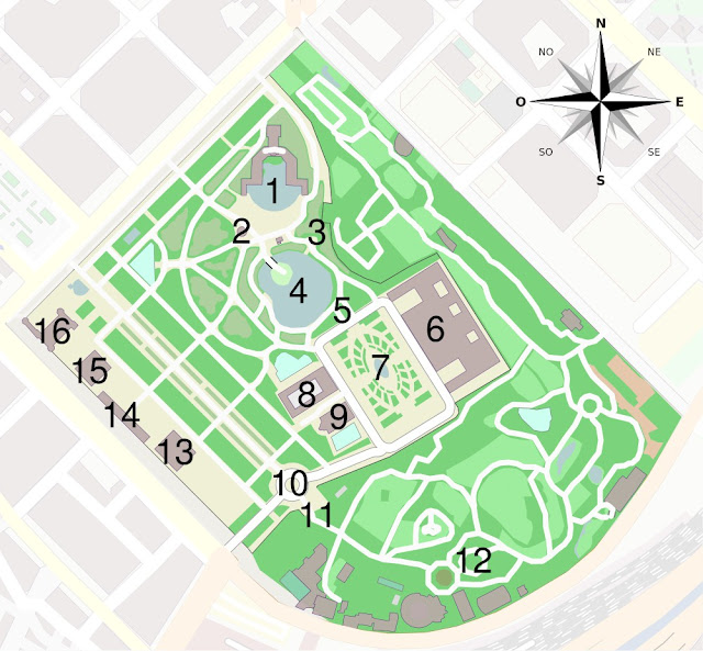 Parc de la Ciutadella em Barcelona Parc de la Ciutadella em Barcelona