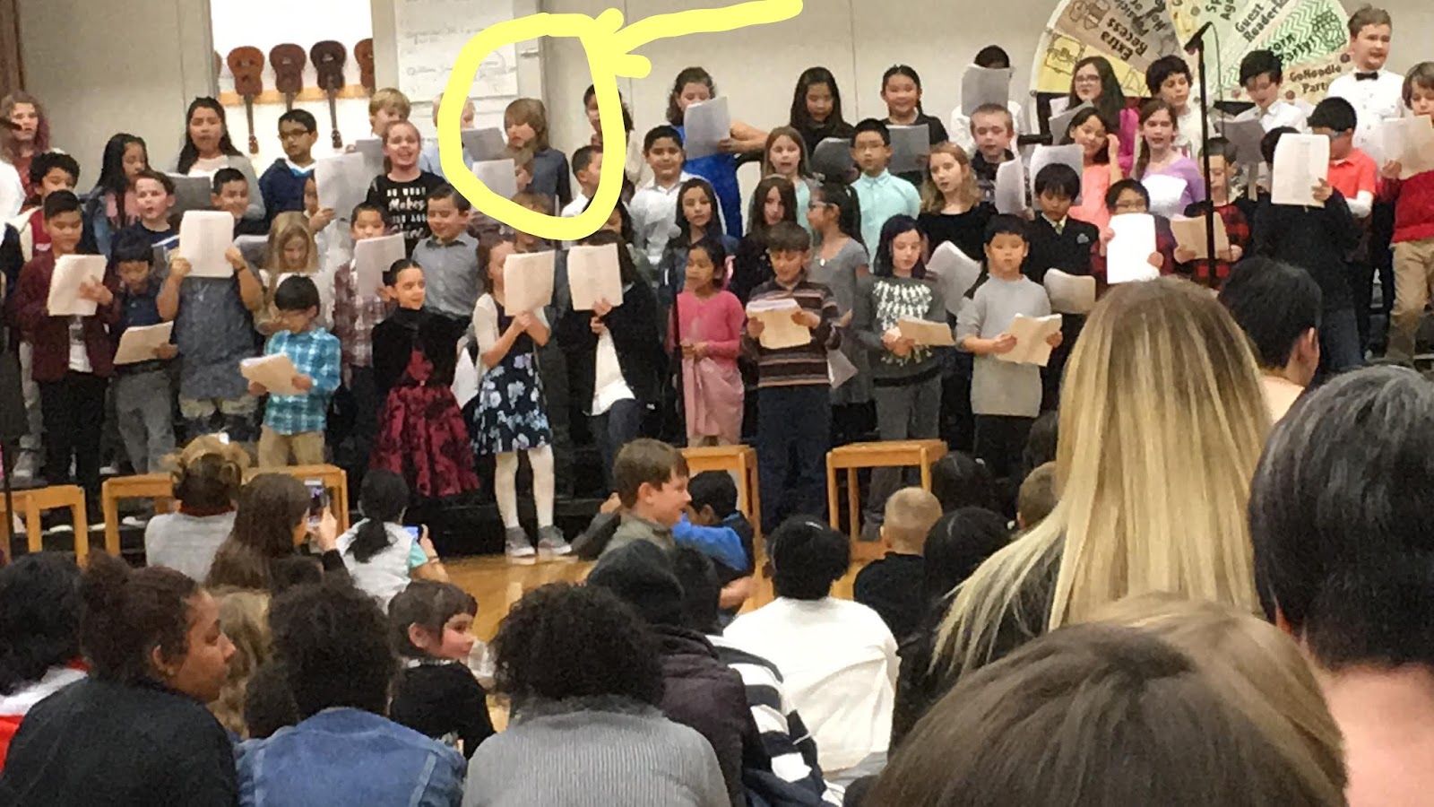 The Oregon Corrigans School choir concert