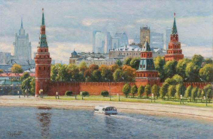 Пейзажи Москвы. Игорь Разживин Пейзажи Москвы. Игорь Разживин