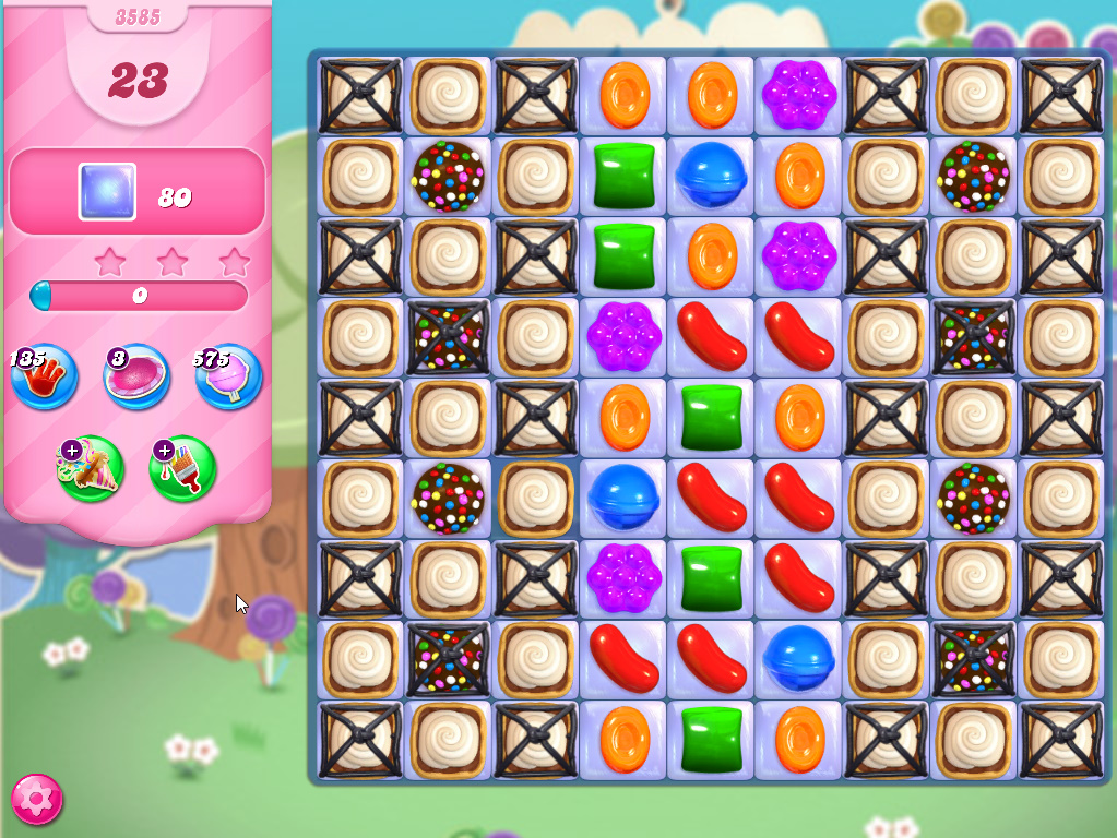 Candy Crush Saga level 3585 Candy Crush Saga level 3585