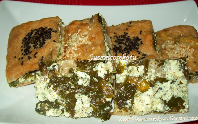 TAM BUĞDAY UNLU BÖREK ,ISPANAKLI FIRIN BÖREĞİ Susam Çörek Otu