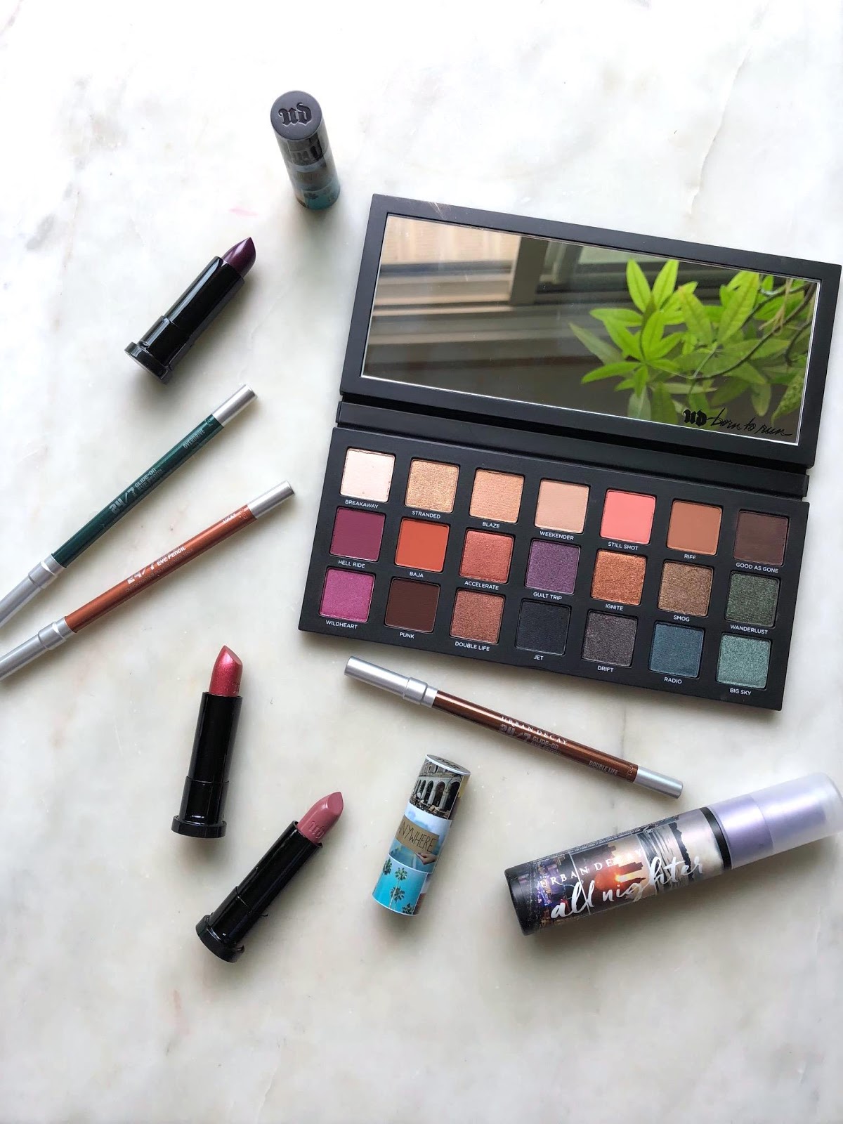 Urban Decay Born to Run Collection: A quick review