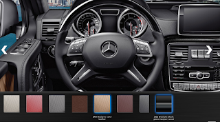 Màu nội thất Mercedes AMG G65 2015 Nội thất Mercedes AMG G65 2015 màu Vàng Learther ZK6