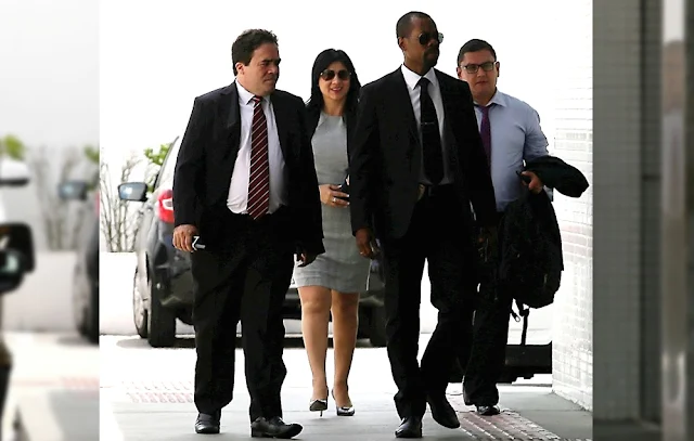 El fiscal Herny Amenábar y la procuradora Silvana Carrión Ordinola, en la Procuraduría Regional de Bahía