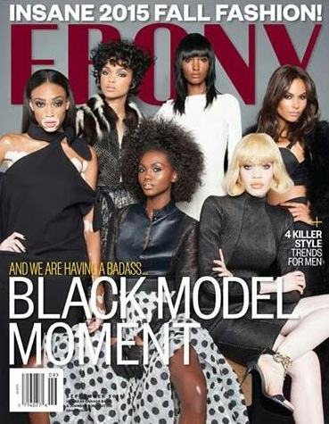 New Breed of Black Model adorn Ebony Magazine Sept issue.