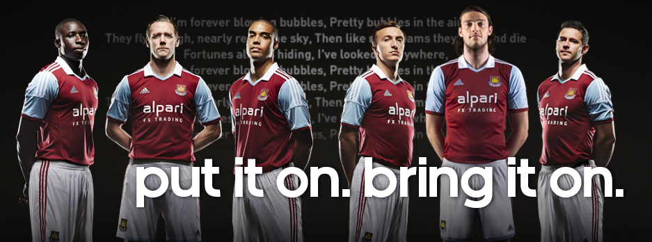 West Ham 13-14 (2013-14) Home Kit Released + Away, Third Kits Leaked