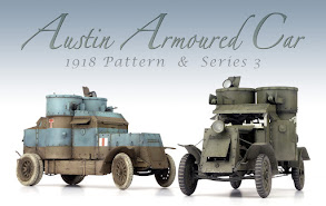Twin-build review Pt IV: Miniart's 35th scale Austin Armoured Car 3rd Series + 1918 Pattern kits