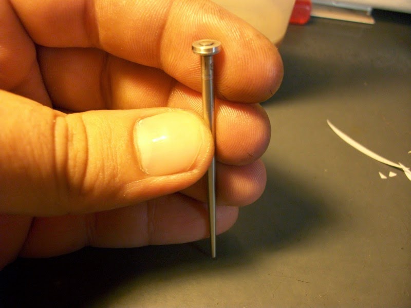 Converting Nsr250 carb needles to adjustable.