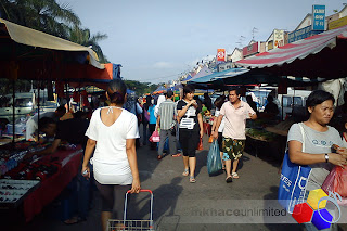mknace unlimited™ | Suasana Pasar Malam Nusa Perintis