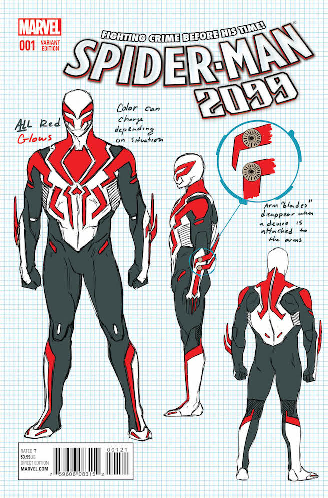 COMIC BOOK ARMY: NUEVO TRAJE DE SPIDER-MAN 2099