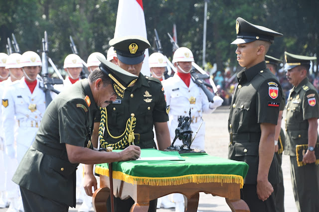 Prada Khoirul Umam Asal Demak Lulusan Terbaik Secata Gombong
