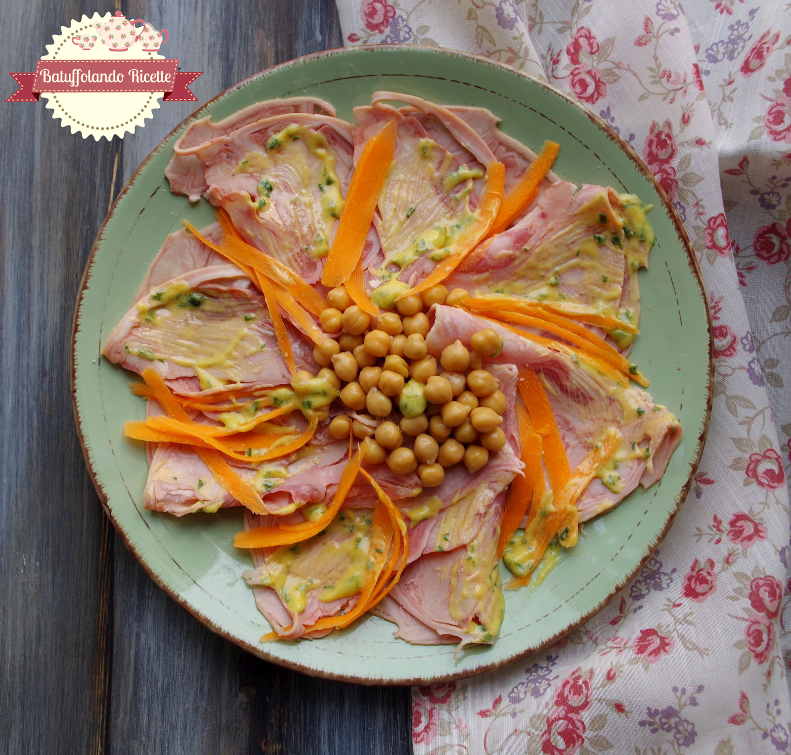 Batuffolando Ricette Carpaccio Di Trippa Di Moncalieri Con Ceci E Mostarda Di Digione