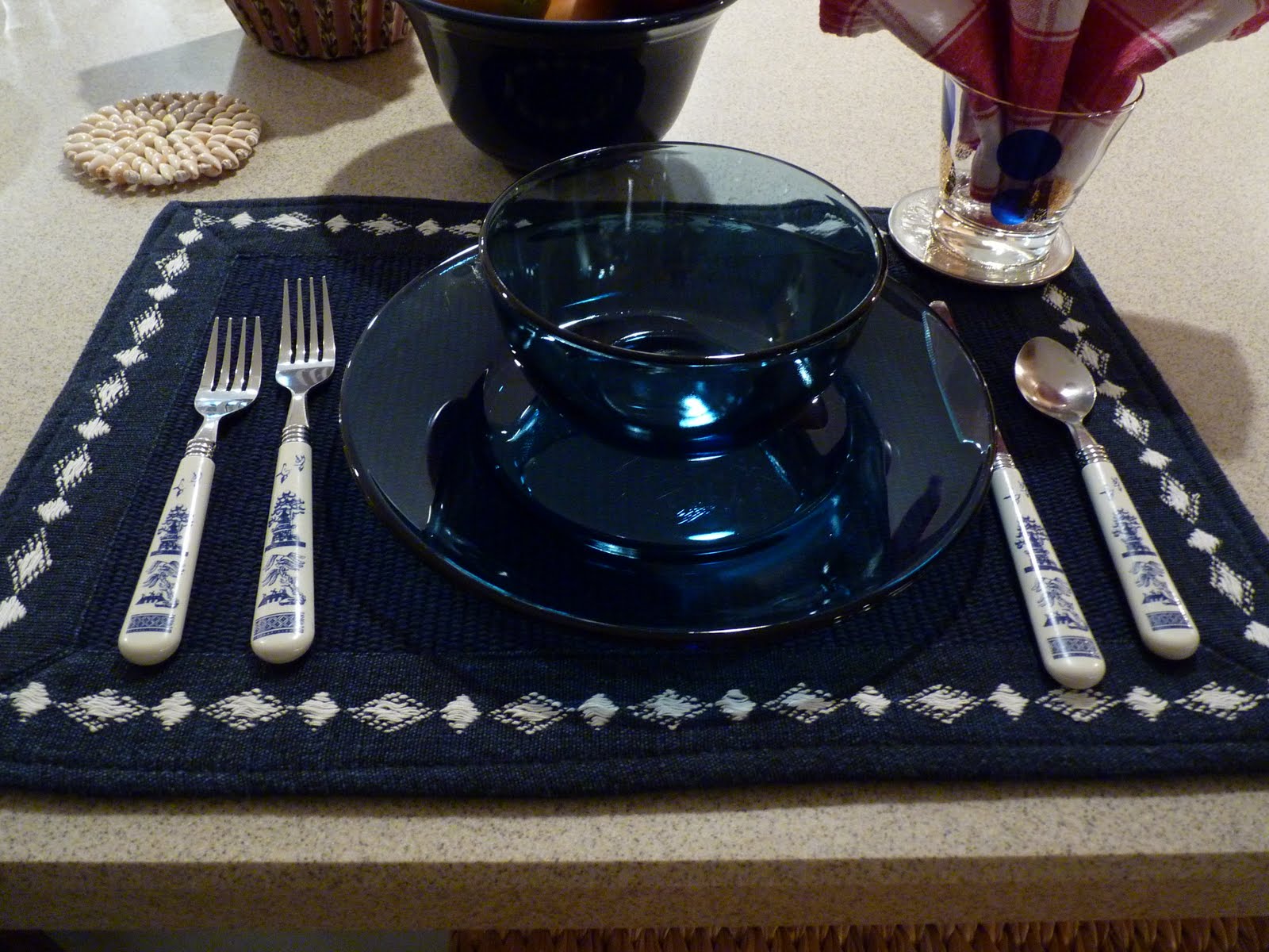 Tablescapes For You Blue Plate Special