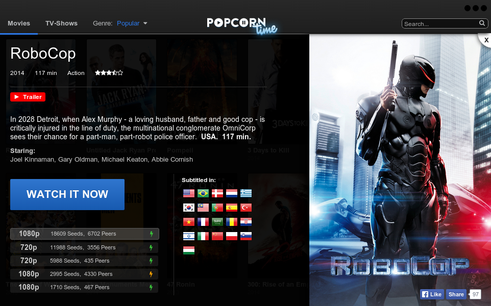 Como instalar Popcorn Time en Ubuntu paso a paso videoJuegos y Open