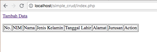 cara membuat crud dengan php dan mysql untuk pemula cara membuat crud dengan php dan mysql untuk pemula