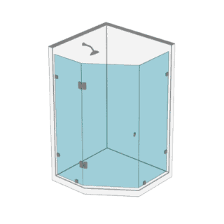 Division para baño Batiente Hexagonal Un Fijo Una Hoja Un Fijo Division para baño Batiente Hexagonal Un Fijo Una Hoja Un Fijo