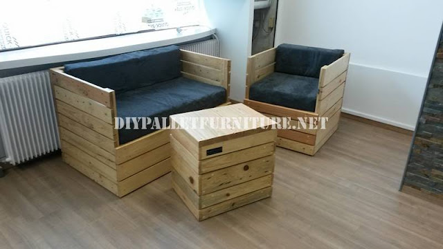 Mueblesdepalets.net: sillones Imagenes de mesas para sala hechas con tarimas de madera