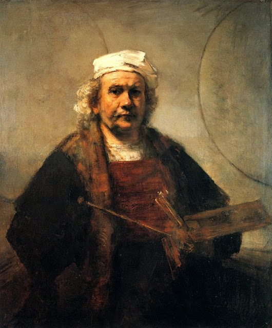 Autoportrait de Rembrandt, vers 1663