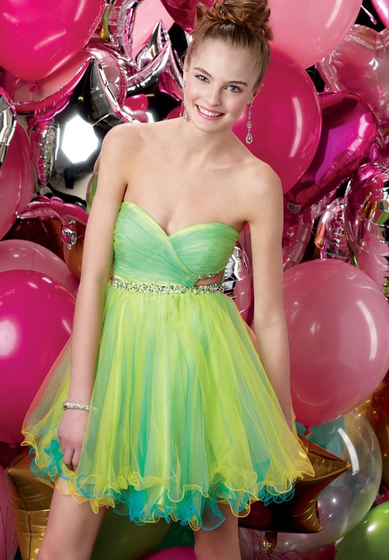 WhiteAzalea Junior Dresses Colorful Cocktail Spring Party Dresses For
