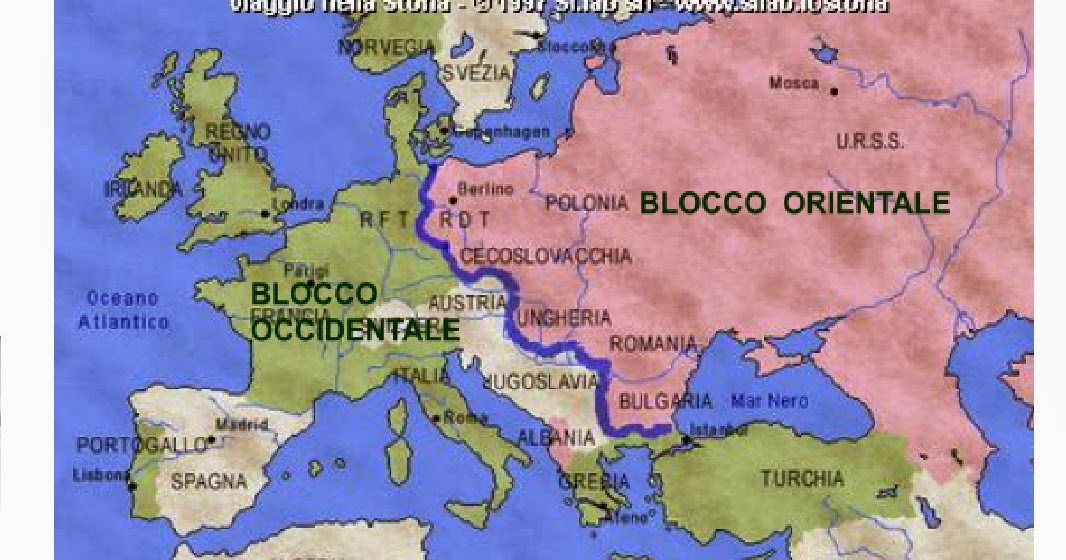 Mappa concettuale Europa I 2 blocchi
