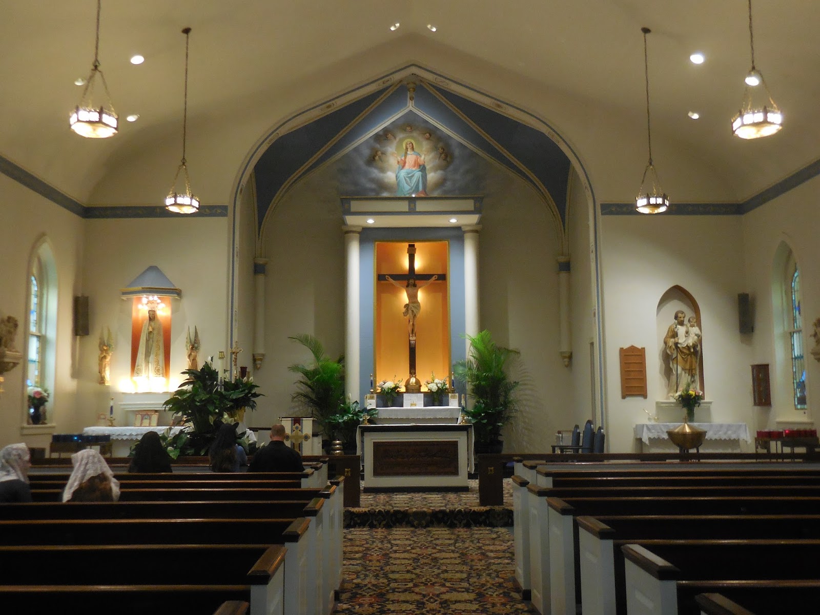 Introibo ad altare Dei St Mary and Shrine of Our Lady of Fatima in