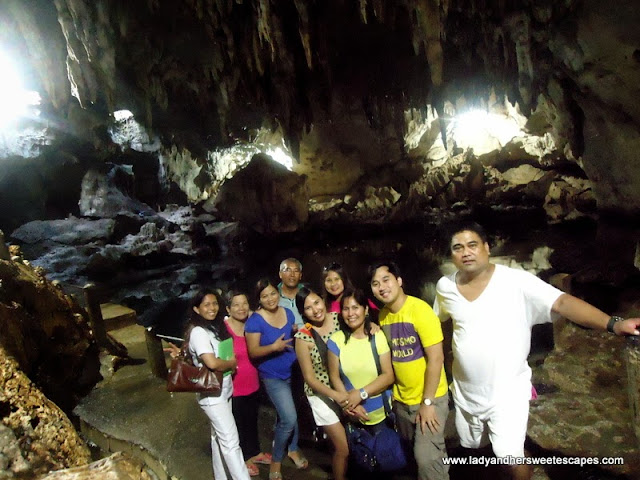 inside Hinagdanan Cave Panglao Bohol
